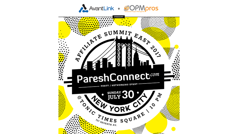 AvantLink & OPMpros will be hosting PareshConnect for ASE 2017